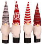 Gnome Bottle Cover Gift Wrap