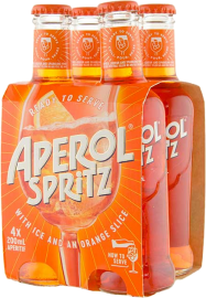 Aperol Spritz Cocktail 4-Pack 200ml