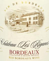 Chateau Les Riganes&nbsp;Bordeaux Rouge