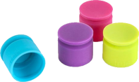  TrueCap Jewel Tone Bottle Stopper 4-Pack