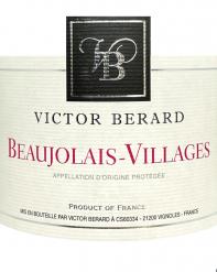 Victor Berard&nbsp;Beaujolais-Villages Rouge 2020