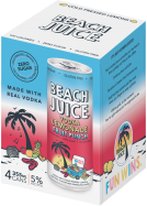 Beach Juice - Vodka Lemonade Fruit Punch 4 Pack 355ml 0