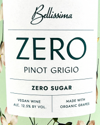 Bellissima Zero Sugar Pinot Grigio Zero Sugar Terre Siciliane Pinot Grigio