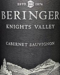 Beringer Knight's Valley Cabernet Sauvignon 2020
