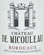 Chateau Micouleau - Bordeaux Rouge 2018