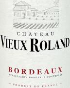 Chateau Vieux Roland Bordeaux Rouge 2021