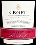 Croft - Reserve Ruby Porto 0
