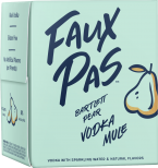 Faux Pas - Bartlett Pear Vodka Mule 4-Pack Cans 250ml