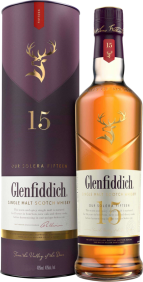 Glenfiddich 15 Year Old Speyside Single Malt Scotch Solera Reserve Lit