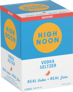 High Noon Grapefruit Vodka & Soda 4-pack Cans 12 oz