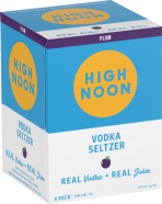 High Noon - Plum Vodka & Soda 4-pack Cans 12 oz
