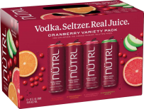 Nutrl Cranberry Vodka Seltzer Variety 8-Pack 12 oz