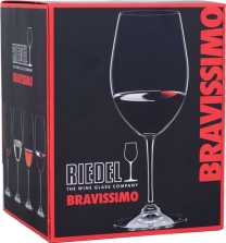 Riedel Bravissimo Red Wine Glass 4-Pack 12 oz