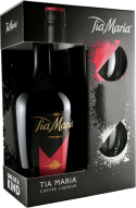 Tia Maria Cold Brew Coffee Liqueur Gift Set w/ 2 Glasses