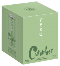 Ty Ku Cucumber Sake 4-pack Cans 250ml